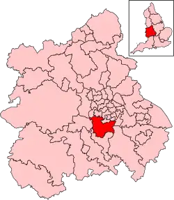 Map of constituency