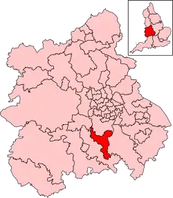 Map of constituency