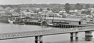 1880s Whanganui railway station