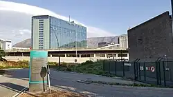 The Westin Cape Town hotel next to the aerial freeway leading into the CBD​​‌
