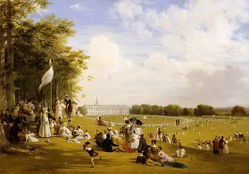Fête in Petworth Park, 1836