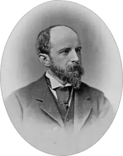 1885 photograph of Adams by William Notman