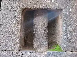 Wiracocha temple, detail