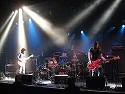 Left to right: Joel Byrne, Joel Carey, Marvin Hammond and Thomas Mayhew Sydney, 5 August 2007