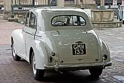 Wolseley 6/80 - rear