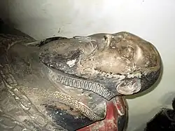 Effigy of Sir Richard Newport, St Andrew's church, Wroxeter, Shropshire.