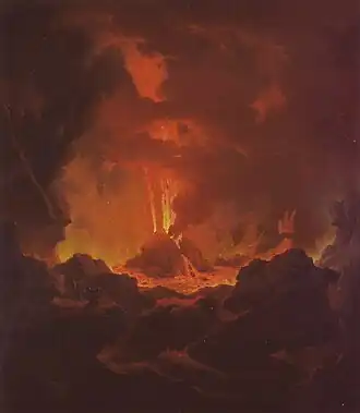 Eruption (close-up)