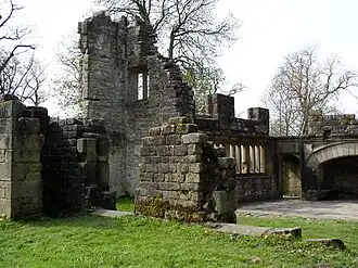 Wycoller Hall Ruins