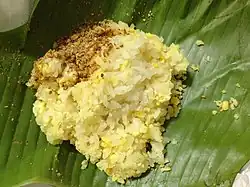 Xôi with mung beans