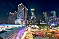 Night scene of Xinban Special District