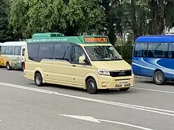 MAN TGE 5.180, as Public light bus in Hong Kong