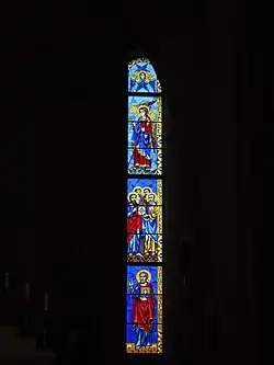 Saint Gregory the Illuminator Cathedral, stained-glass window