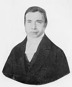 Postma as a young pastor in the Netherlands