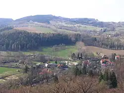 Zagórze Śląskie from Grodno Castle