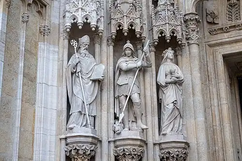 Left side of the Portal