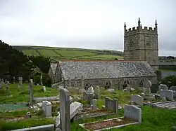 Zennor Church from the northeast