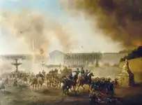 Épisode de la Commune, place de la Concorde, 1871