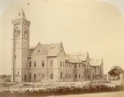 Historical image of Sassoon Hospital in Pune