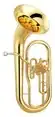 Yamaha bell-forward euphonium, suitable for marching bands
